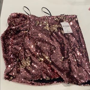 Forever 21 sequin skirt